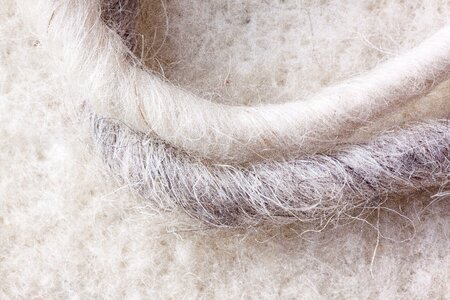 Natural product felted middle ages