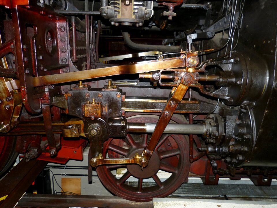 Steam locomotive historically train