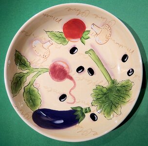 Colorful painted ceramics