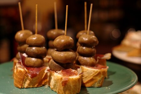 Ham gastronomy basque country