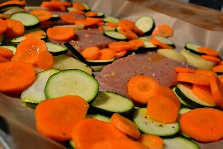 Courgette food meat