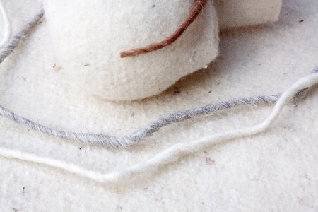 Natural product felted packaging