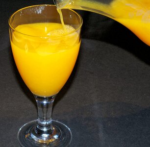 Juice orange beverage