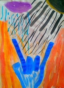 Art gesture finge