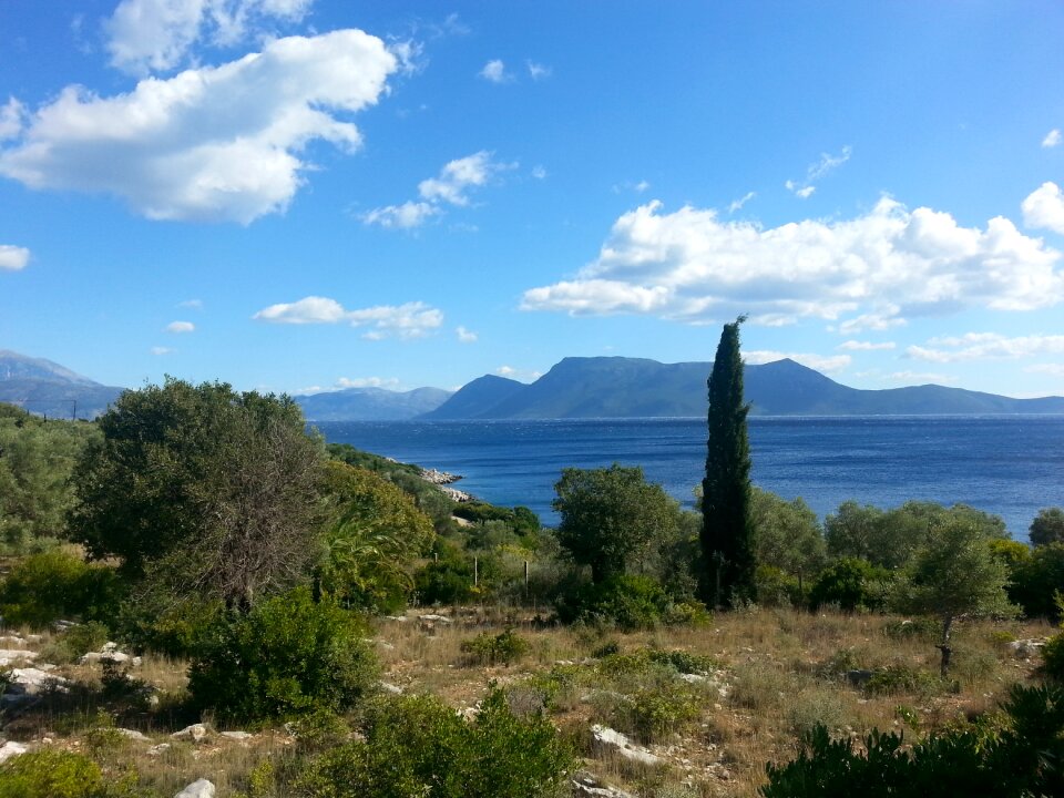 Ionian greek meganissi