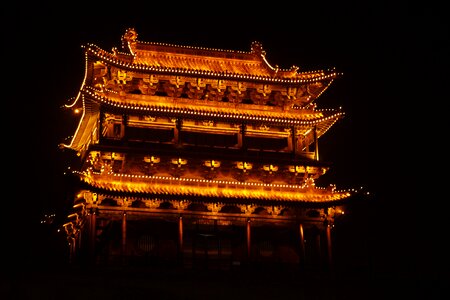 Pingyao pagoda china photo