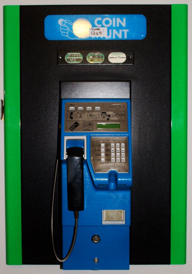 Payphone phone communication