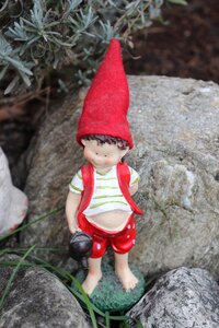 Are funny garden gnome photo