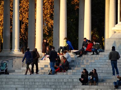 Monument group waiting for you