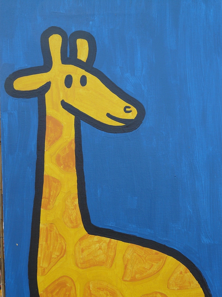 Image paint cartoon character