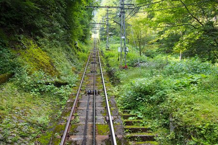 Travel cableway green