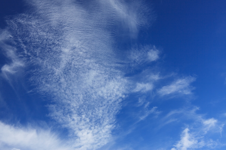 Blue bright climate