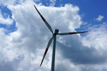 Wind power wind turbine rotor blades photo
