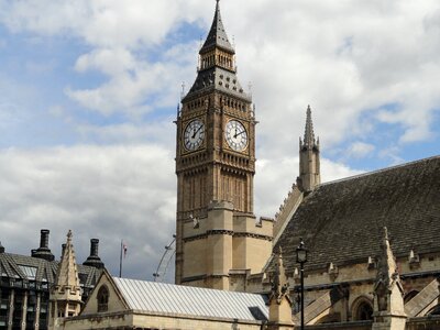 Clock tower parliament photo