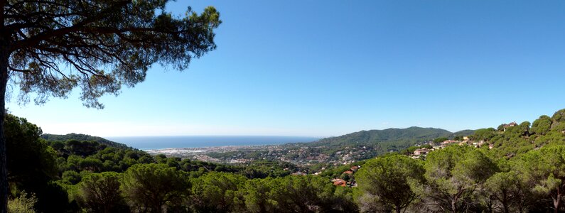 Barcelona sea sky