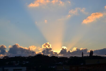Brazil sao paulo clouds photo