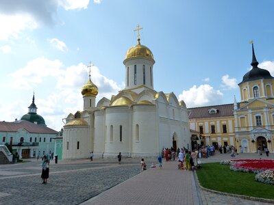 Golden ring monastery church