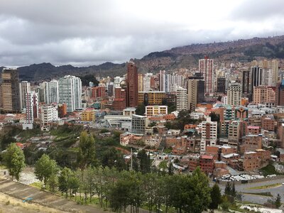 Bolivia city buildings