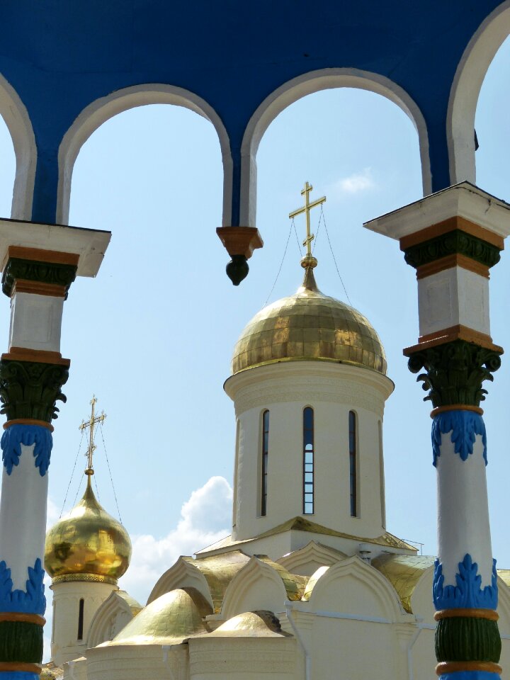 Golden ring monastery church