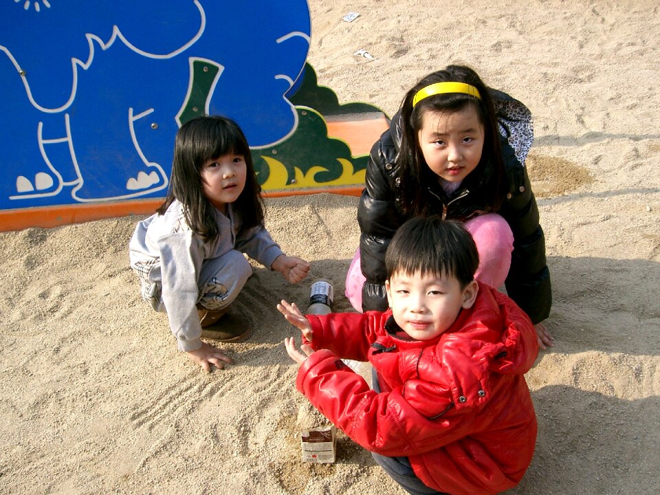 Children oriental playground