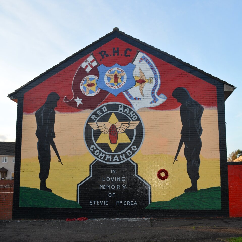Mural belfast conflict