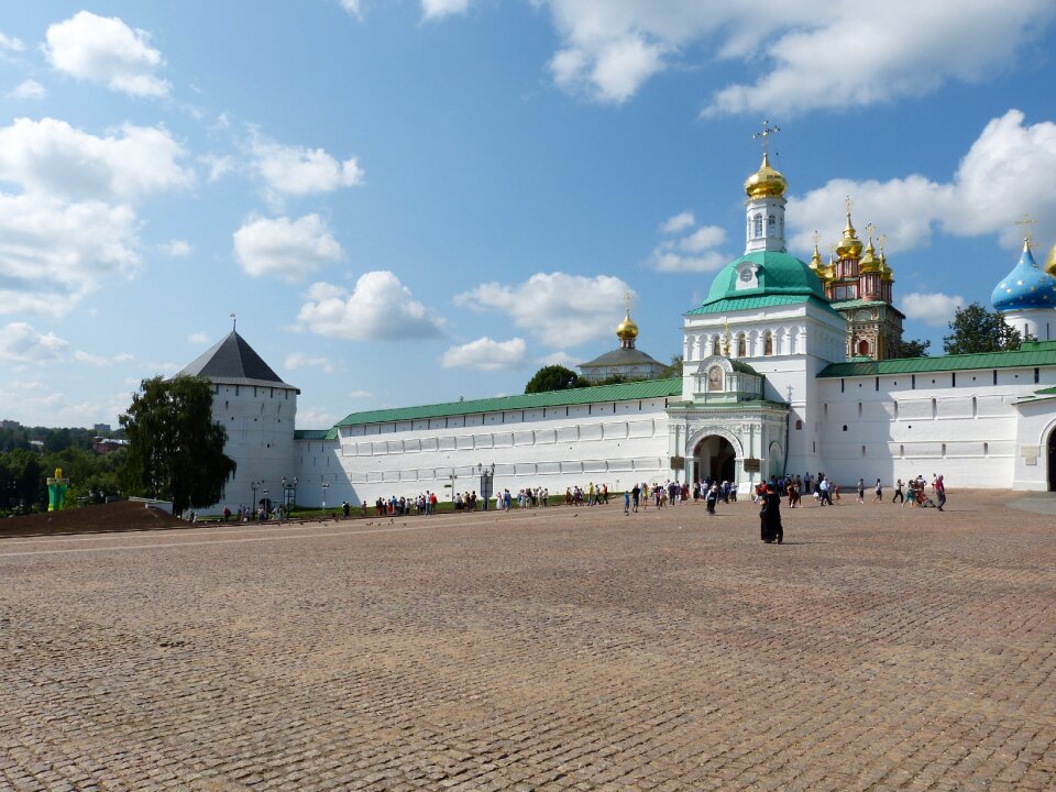 Golden ring monastery church