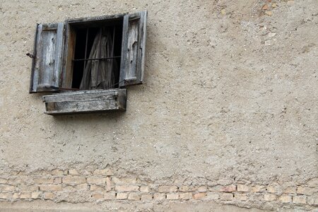 Window old house farm