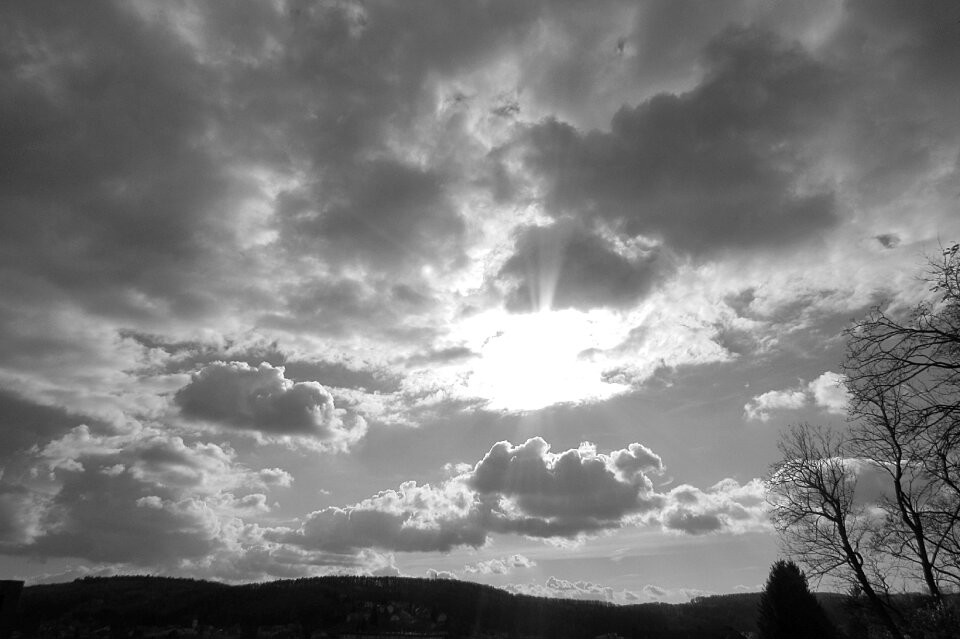 Clouds dark clouds clouds form