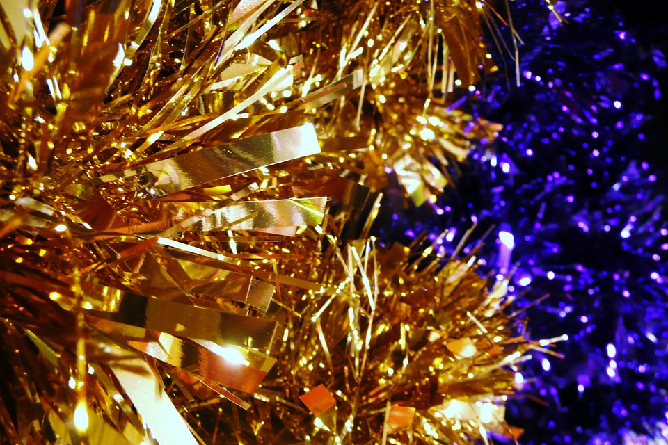 Gold purple december