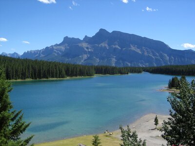 Canada lake landscape photo