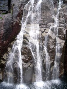 Waterfall fjords norway