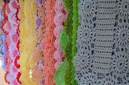 Crochet texture crafts photo