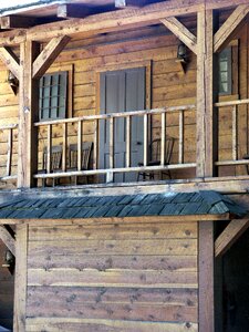 Western architecture retro