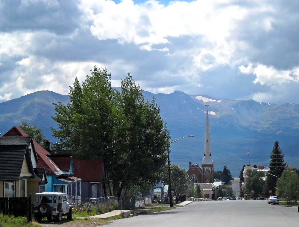 Colorado clouds leadville colorado