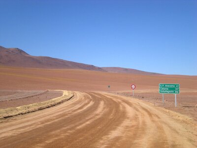 Landscapes trip south america photo