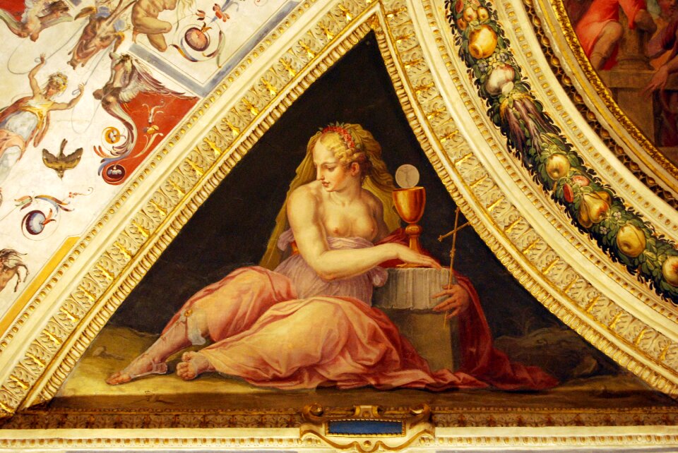 Ceiling particular palazzo