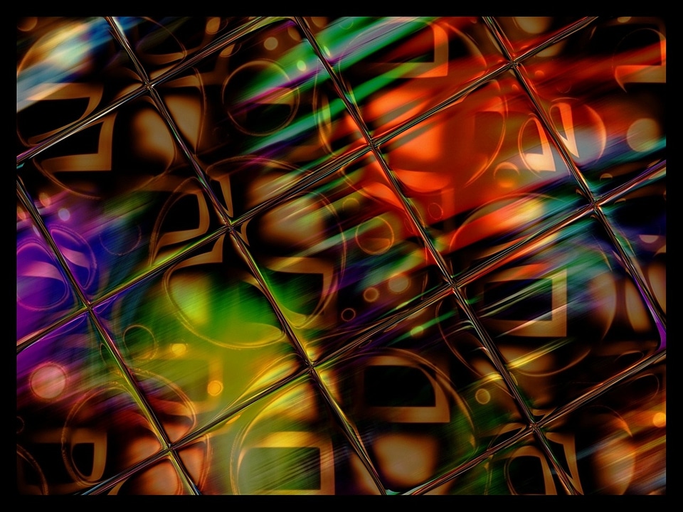 Abstracts tiles patterns