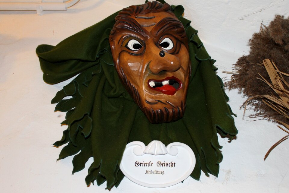 Fasnet swabian alemannic carved
