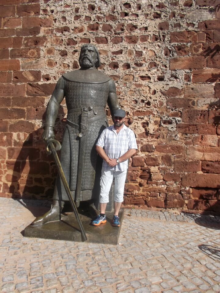 Grand art bronze statue