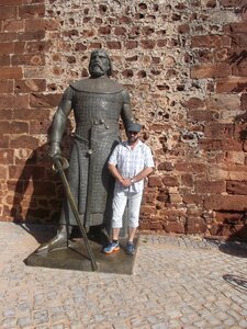 Grand art bronze statue