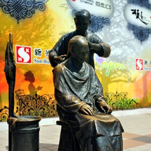 Haircut beijing wangfujing