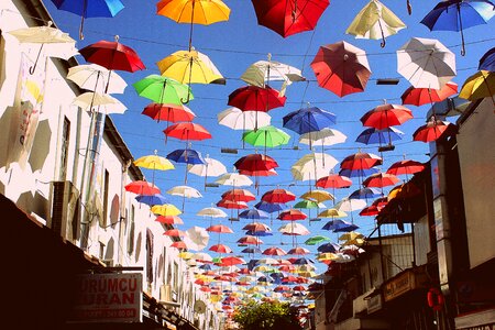 Turkish colorful sky