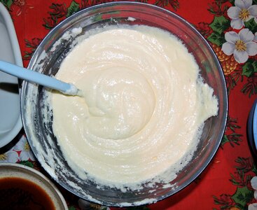 Bowl pie dish preparation