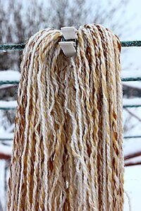 Brown organic hanging