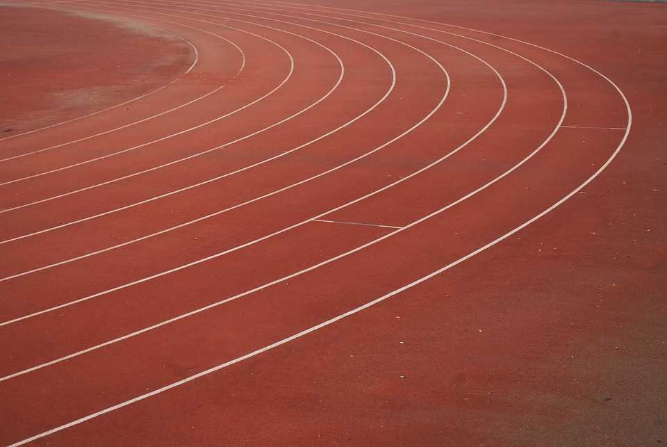 Competition sports runners