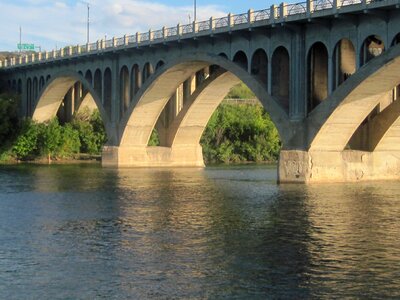 River bridge angle