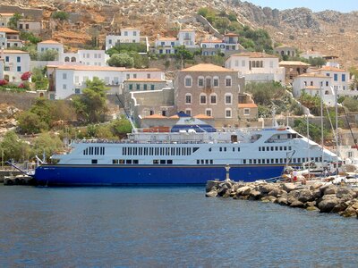 Mediterranean island greece photo