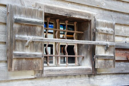 Architecture building shutters photo