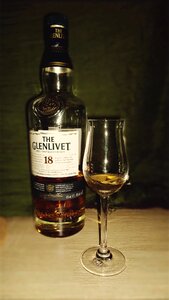 Whisky alcohol bottle