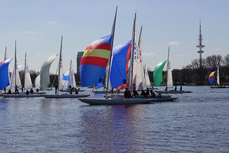 Alster regatta sail